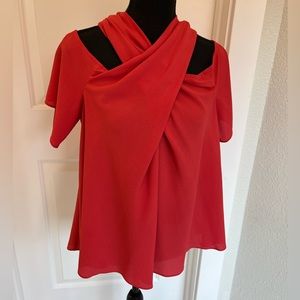 1. State - Cold Shoulder Blouse